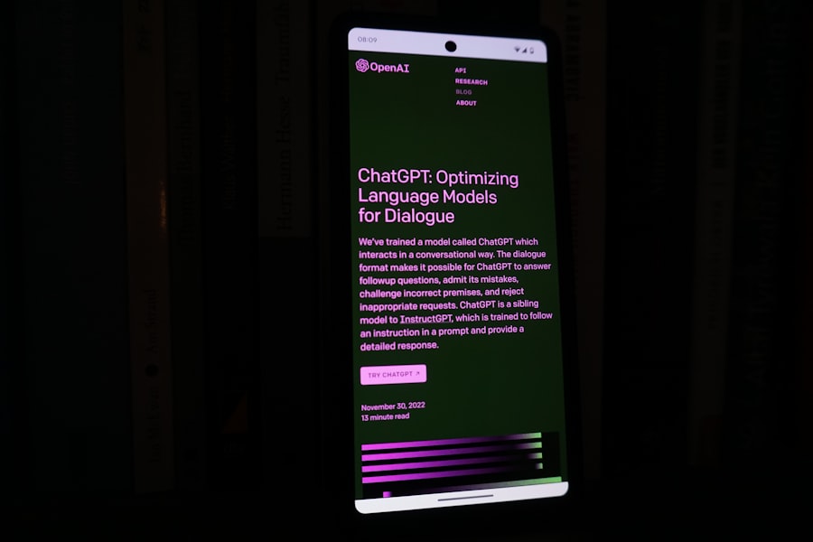 Chatbot interface