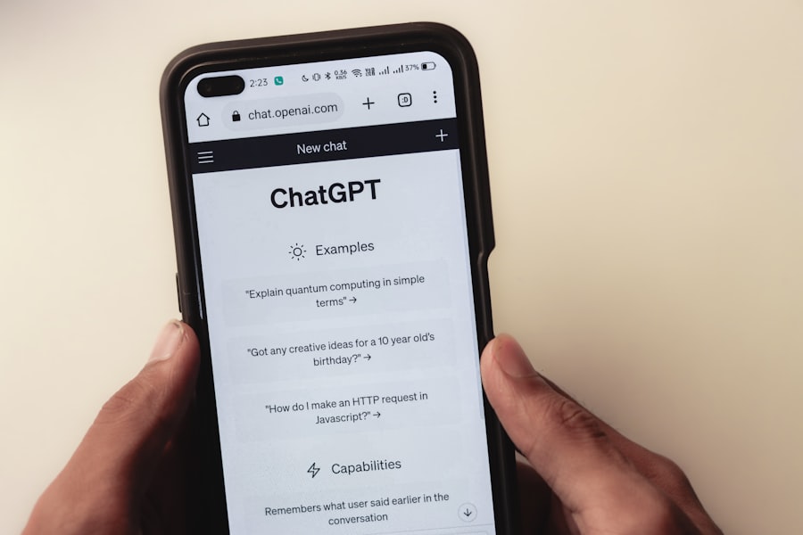 Photo chatbot
